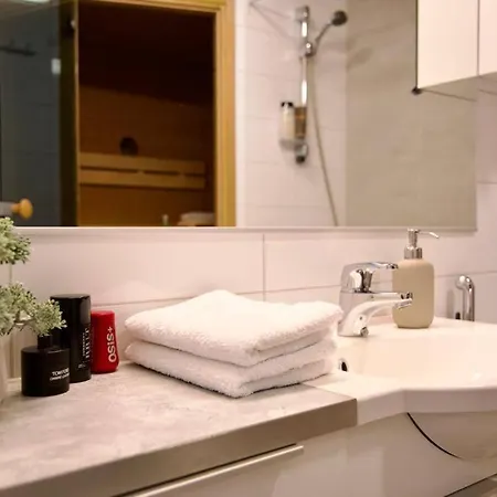 Apartment 1br - King Size Bed - Wi-fi - Gym & Sauna *
