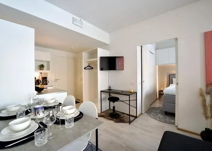 Appartement 1br - King Size Bed - Wi-fi - Sauna *